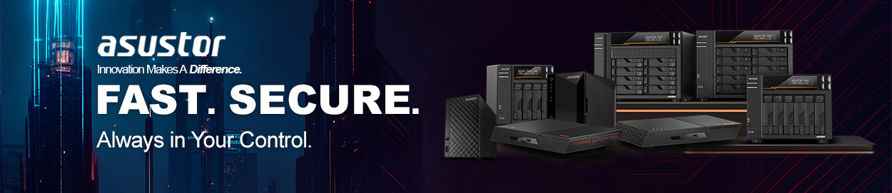 Asustor Storage Devices – Fast, Secure, and Easy to Use