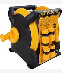 Epica Star 20 Meter Hose Reel Set With Handle And Nozzle