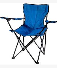 Totally Camping Chair Light Blue