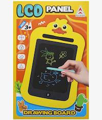 Brainware LCD Panel Drawing Board Yellow