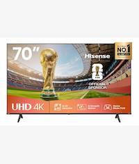 Hisense 70 Inch A6Q 4k UHD Smart LED TV