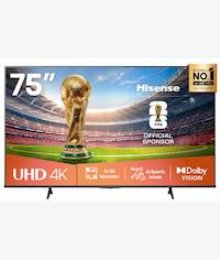 Hisense 75 Inch A6Q Ultra HD Smart TV