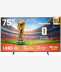 Hisense 75 Inch A6Q Ultra HD Smart TV