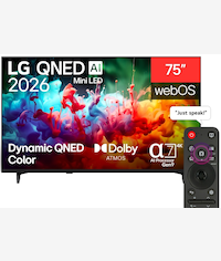 LG 75 Inch QNED70B6T QNED AI Mini LED 4K Smart TV