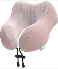 Casey U Shaped Large Travel Neck Pillow Beige