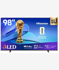 Hisense 98 Inch VIDAA U8 144Hz QLED Smart TV