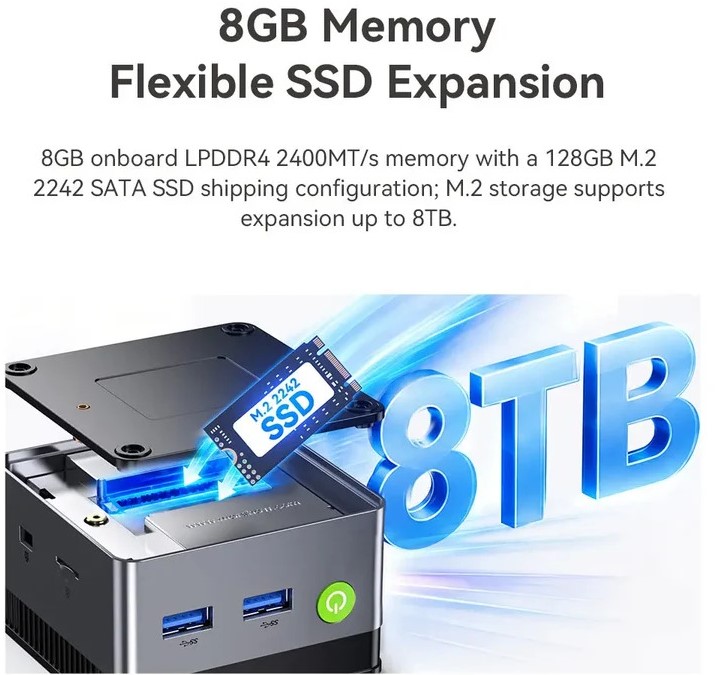 GMKtec NucBox G5S Intel Celeron N5095 Professional Mini Desktop — image 2