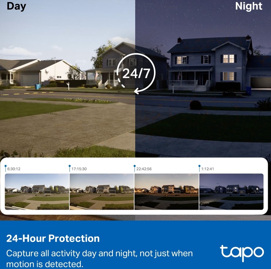 TP Link Solar Powered 4K Pan or Tilt Security Kit — image 2