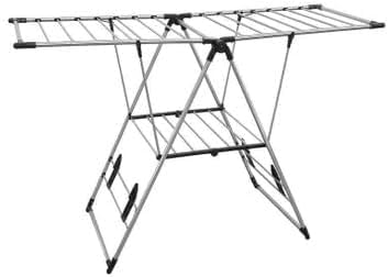 Totally Large Clothes Dryer With Shoe Hanger Grey