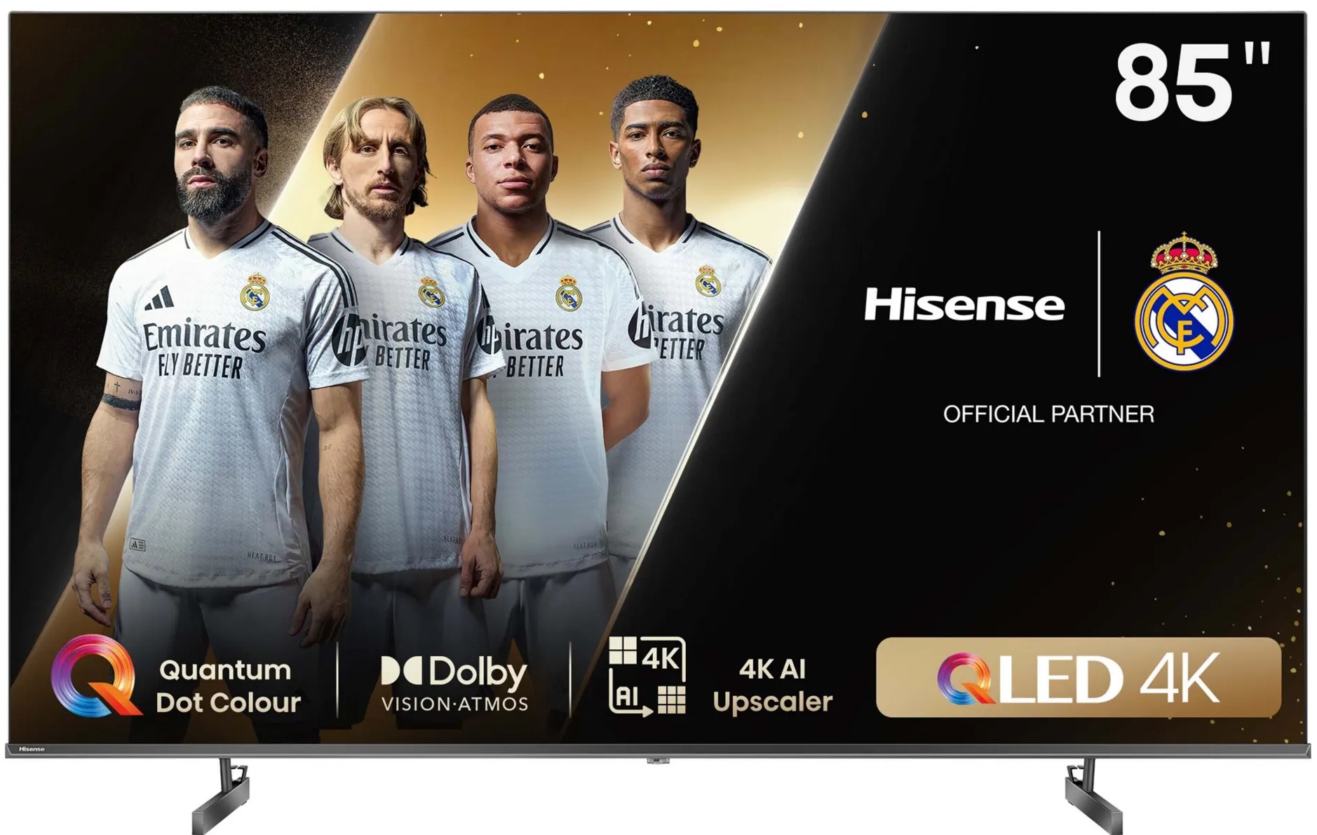 AULCMEET Telecomando Vocale Di Ricambio Per TV Hisense QLED 4K – Modelli E77K, E6K, A6K, E7K