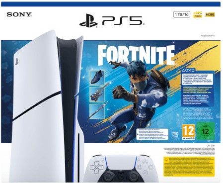 PlayStation 5 Slim 1TB Fortnite Bundle Disc