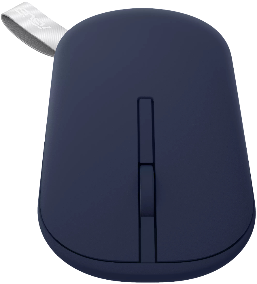 Asus MD100 Marshmellow Wireless Mouse Quiet Blue — image 2