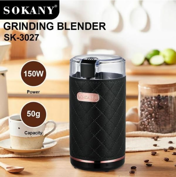 SOKANY 3027 150W Electric Bean Coffee Grinder — image 4