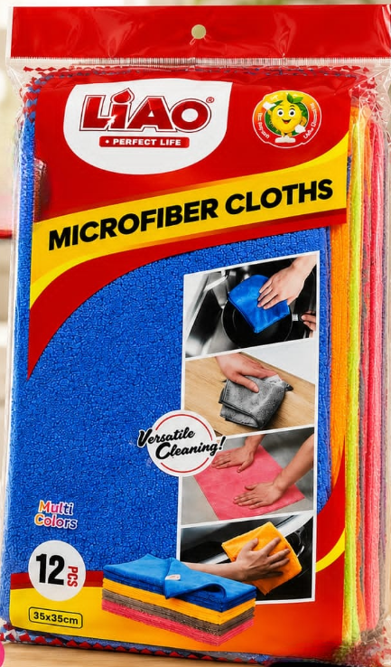 Casey Heavy Duty 12 Pack Microfiber Cloths