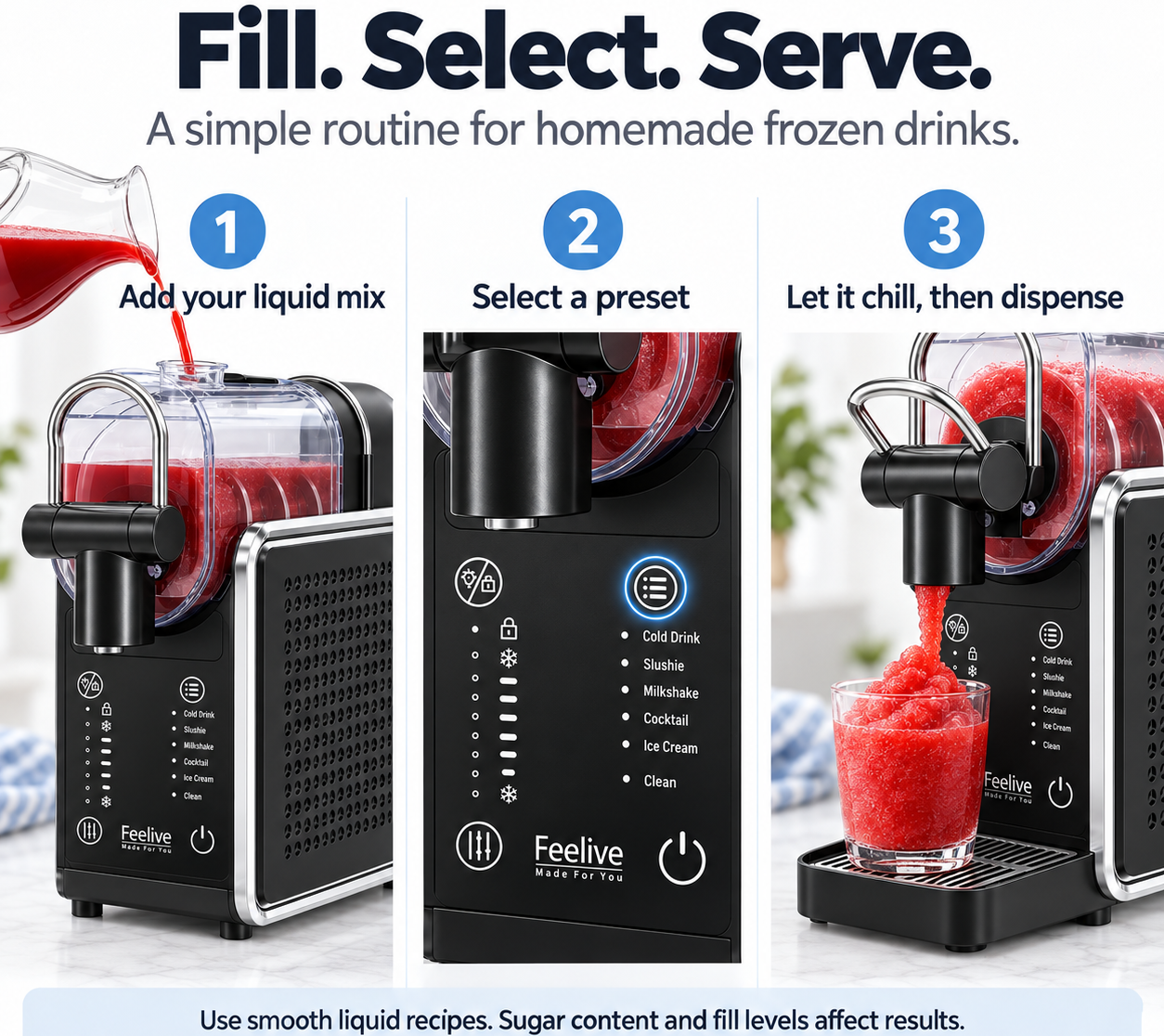 Feelive 2 Liters Slushy Maker Machine — image 5