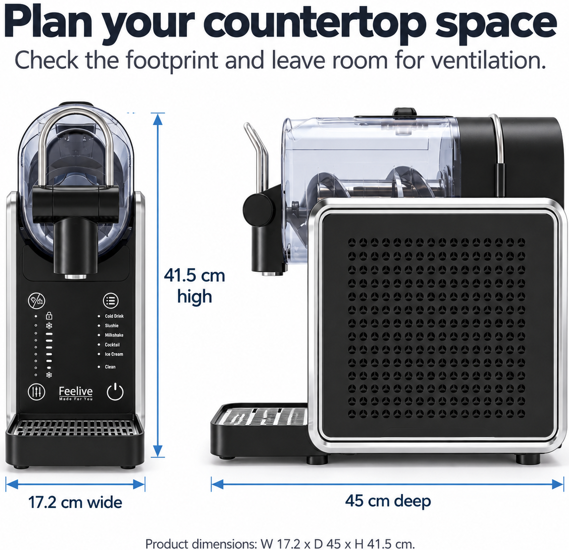 Feelive 2 Liters Slushy Maker Machine — image 2