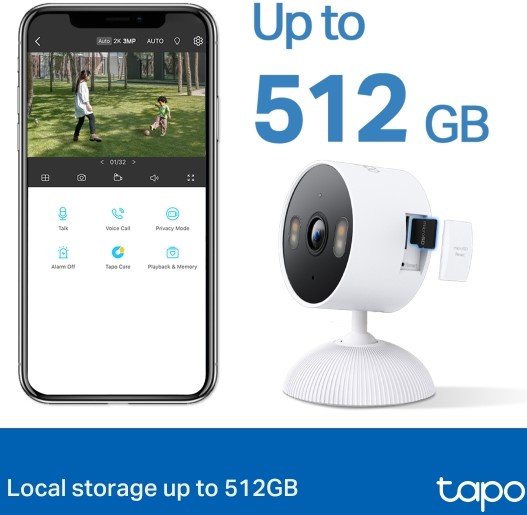 TP Link Tapo Indoor or Outdoor WiFi Home Security Camera — image 2