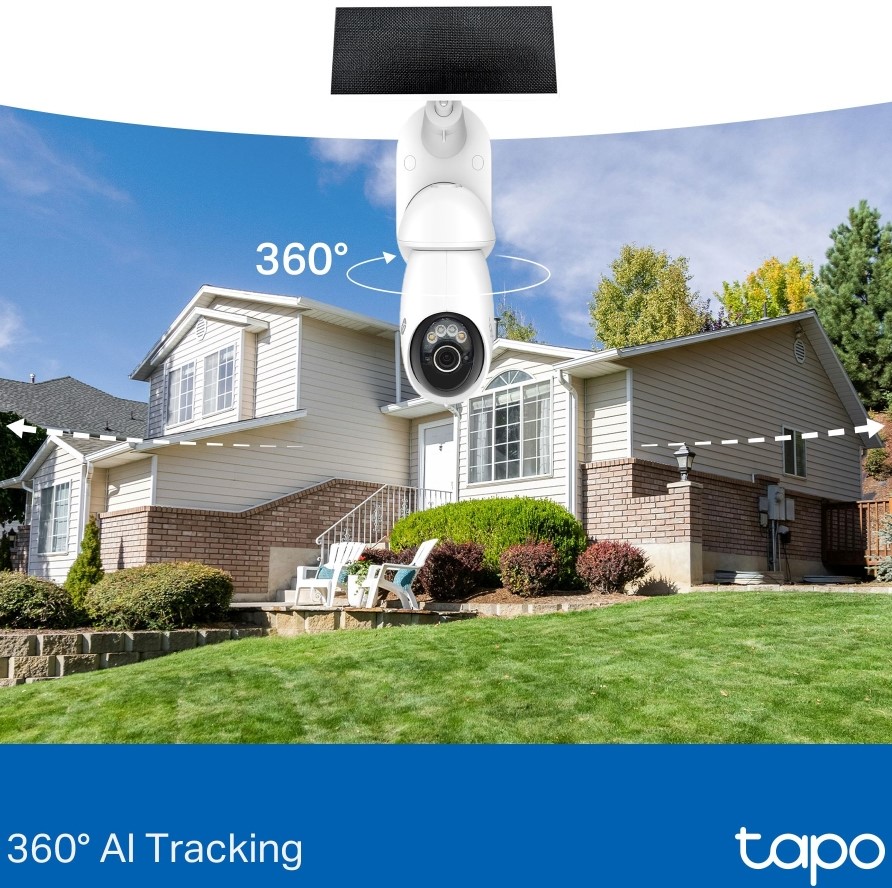 TP Link Solar Powered 4K Pan or Tilt Security Kit — image 6