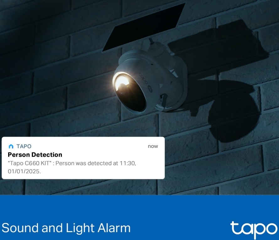 TP Link Solar Powered 4K Pan or Tilt Security Kit — image 4