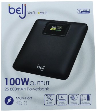 Belj 25800mAh Multi Port 100W Powerbank — image 3