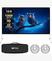 ETOE 120 Inch Portable Folding Projector Screen