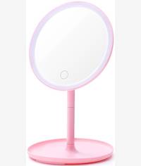 Casey Table Lamp Makeup With LED Light Pink