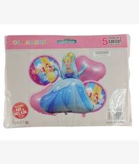 Casey 5pc Princess Themed Birthday Balloon Set Retail