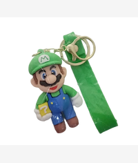 Casey Green Luigi Character Key Chain