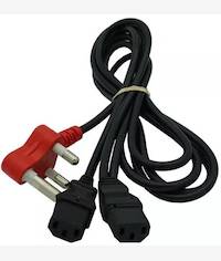 Unique Dual Head 1.8m Power Cable