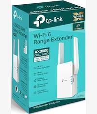 TP Link AX3000 Mesh WiFi 6 Range Extender