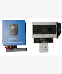 KingStar Solarix Pre-Built 1.5KVA Hybrid Pure Sine Wave 12V Powerboard