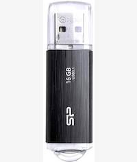 SP B02 16GB USB3.2 BLACK USB DRIVE
