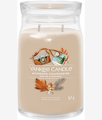 Yankee Afternoon Scrapbooking Signature Large Jar Candle