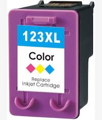 TOPJET HP GENERIC 123XL TRI COLOUR ink cartridge