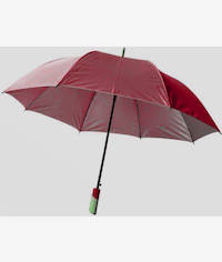 Totally Handheld Large Golf Umbrella Maroon