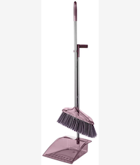 Casey Long Handle Standing Dustpan And Broom Set