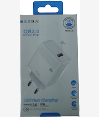 Ezra 20W USB 3.0 Fast Charger Adapter