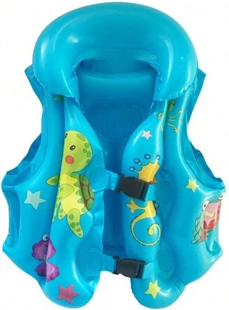 Casey Kids Small Inflatable Swimming Vest  Blue — image 2