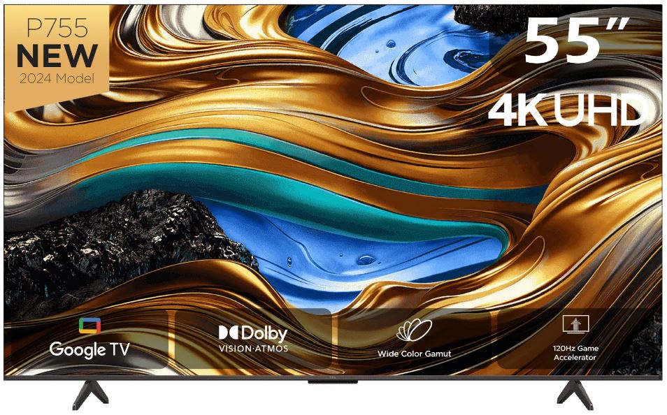 Esquire Technologies | TCL 55-Inch P755 Series UHD Google LED TV