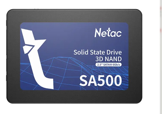 thumbnail image 2 of Netac 256GB 2.5" SATA III Internal SSD – 500MB/s Read, 400MB/s Write, Shockproof 2 of 2