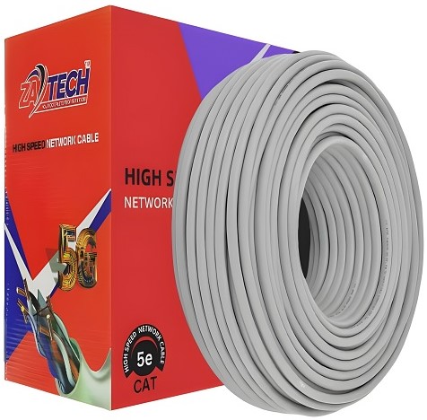 Cavo Di Rete CAT5E UTP 0,5m - Intellinet, Colore Grigio, Connettori RJ45