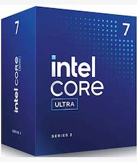 Intel Core Ultra 7 Series 2 LGA1851 Processor With Cooler