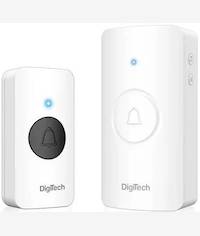 Digitech 100 Metres Wireless Doorbell White