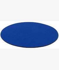 BLUE SPHERE ROUND MOUSE PAD, 18CM