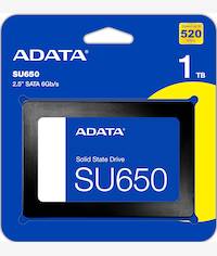 Adata SU650 Ultimate 3D NAND 1TB SATA SSD
